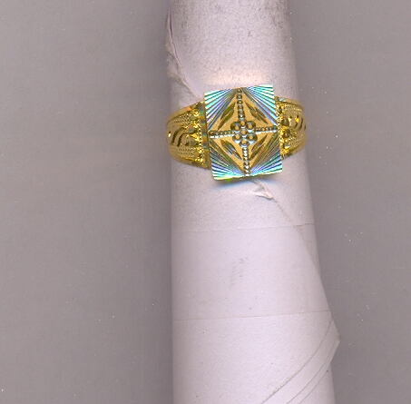 GOLD RING GENTS PLAIN GENERAL