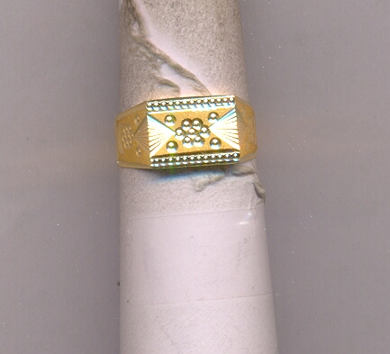 GOLD RING GENTS PLAIN GENERAL
