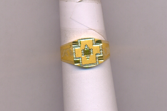 GOLD RING GENTS PLAIN GENERAL