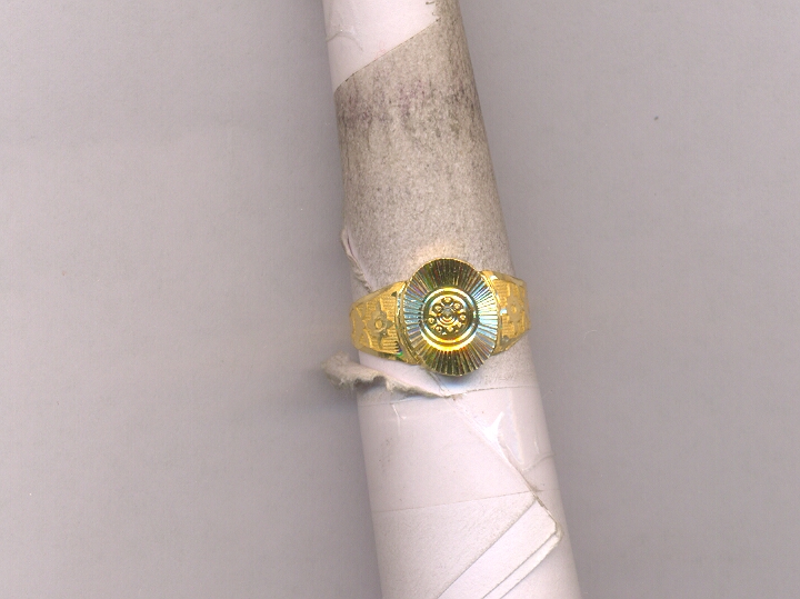 GOLD RING GENTS PLAIN GENERAL