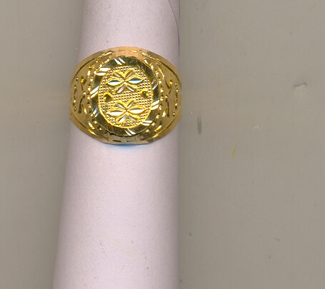 GOLD RING GENTS PLAIN GENERAL