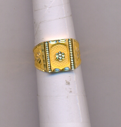 GOLD RING GENTS PLAIN GENERAL