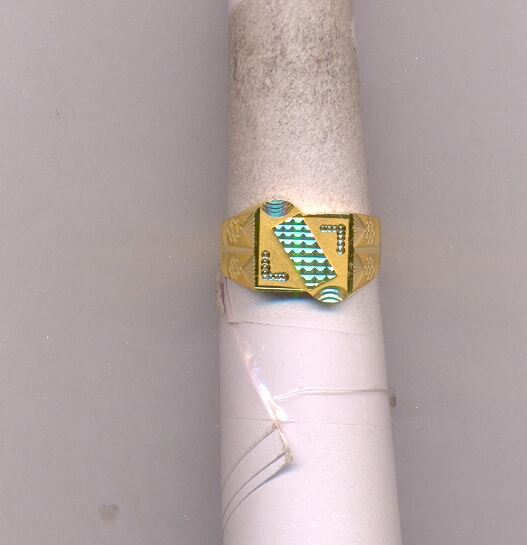 GOLD RING GENTS PLAIN GENERAL