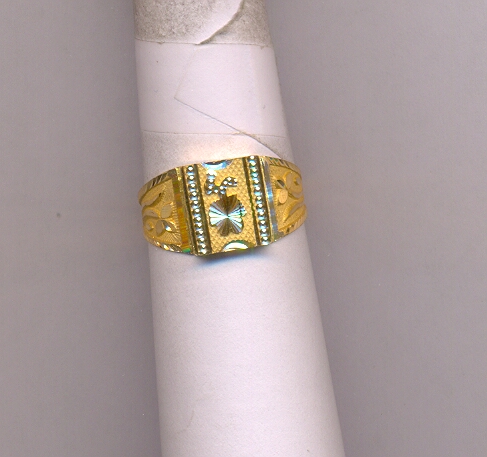 GOLD RING GENTS PLAIN GENERAL