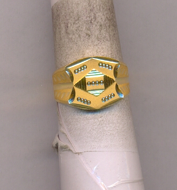 GOLD RING GENTS PLAIN GENERAL