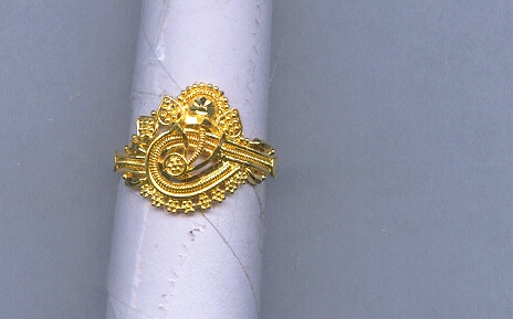 GOLD RING GENTS PLAIN GENERAL