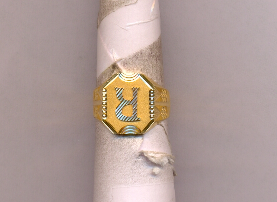 GOLD RING GENTS PLAIN GENERAL