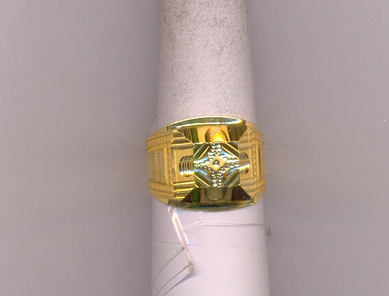 GOLD RING GENTS PLAIN GENERAL