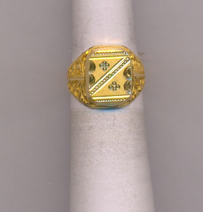 GOLD RING GENTS PLAIN GENERAL
