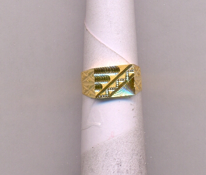 GOLD RING GENTS PLAIN GENERAL