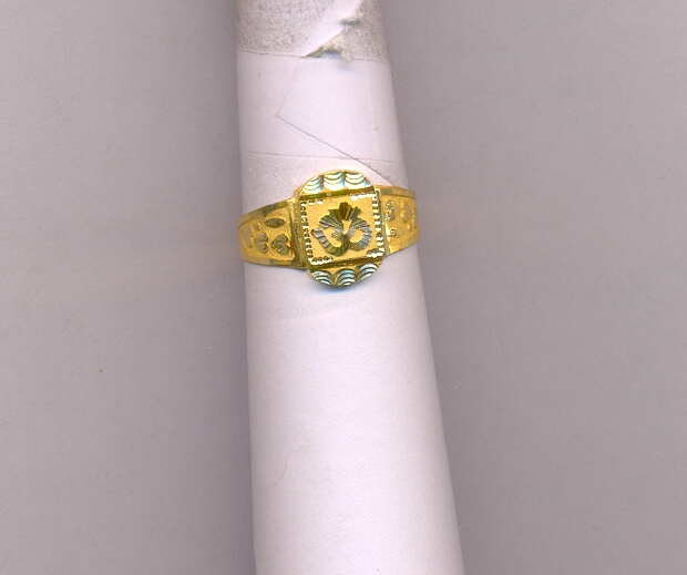 GOLD RING GENTS PLAIN GENERAL