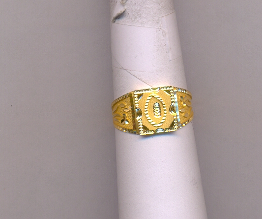 GOLD RING GENTS PLAIN GENERAL