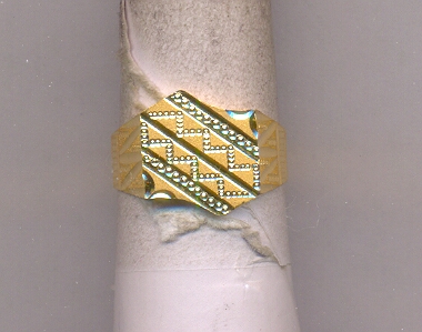 GOLD RING GENTS PLAIN GENERAL