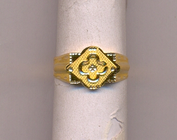GOLD RING GENTS PLAIN GENERAL