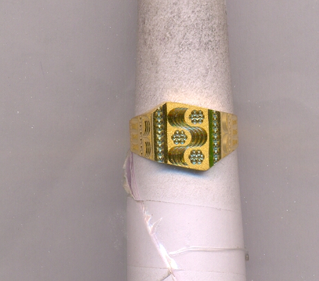 GOLD RING GENTS PLAIN GENERAL