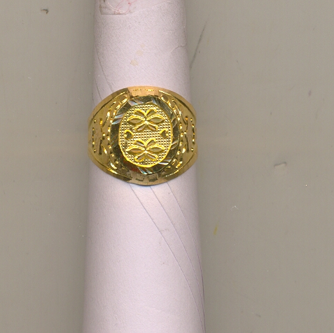 GOLD RING GENTS PLAIN GENERAL