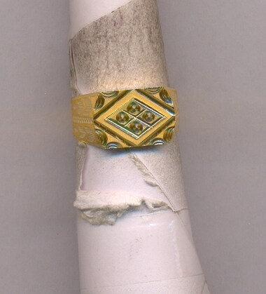 GOLD RING GENTS PLAIN GENERAL