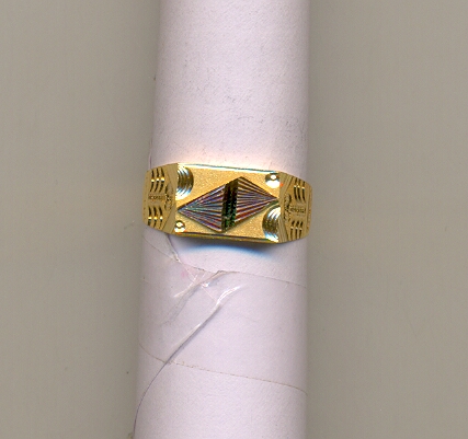 GOLD RING GENTS PLAIN GENERAL