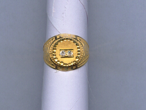 GOLD RING GENTS PLAIN GENERAL