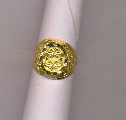 GOLD RING GENTS PLAIN GENERAL