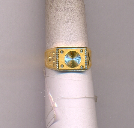 GOLD RING GENTS PLAIN GENERAL