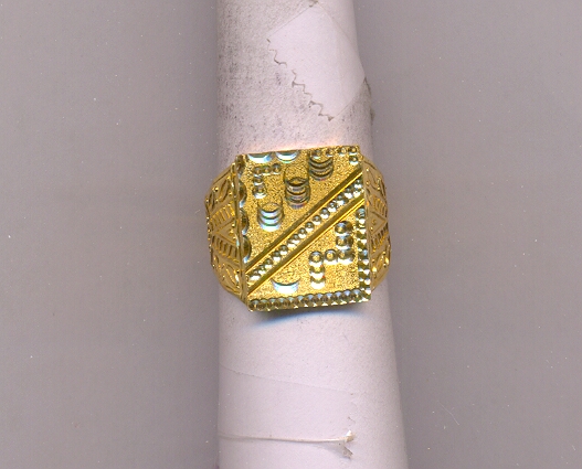 GOLD RING GENTS PLAIN GENERAL