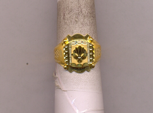 GOLD RING GENTS PLAIN GENERAL