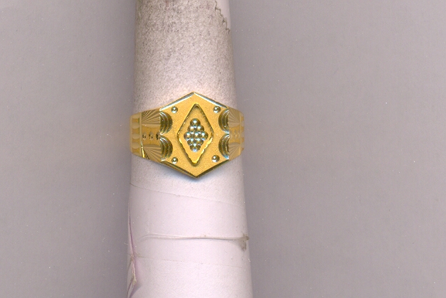GOLD RING GENTS PLAIN GENERAL