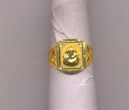 GOLD RING GENTS PLAIN GENERAL