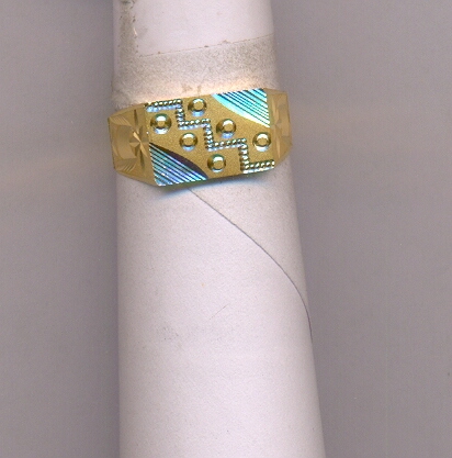 GOLD RING GENTS PLAIN GENERAL