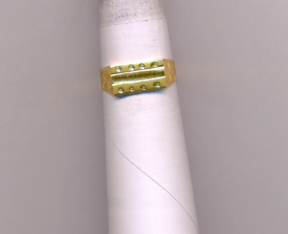 GOLD RING GENTS PLAIN GENERAL