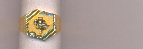 GOLD RING GENTS PLAIN GENERAL