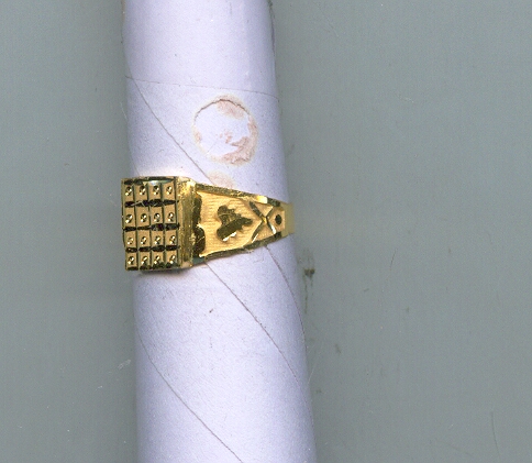GOLD RING GENTS PLAIN GENERAL