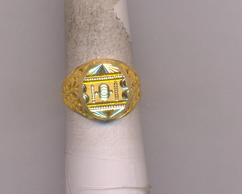 GOLD RING GENTS PLAIN GENERAL