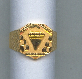 GOLD RING GENTS PLAIN GENERAL