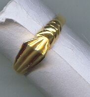 GOLD RING GENTS PLAIN GENERAL