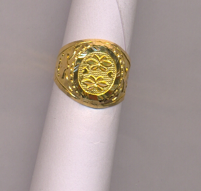 GOLD RING GENTS PLAIN GENERAL