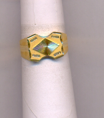 GOLD RING GENTS PLAIN GENERAL