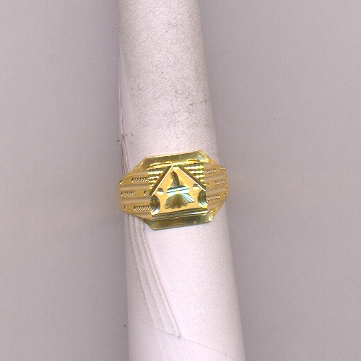 GOLD RING GENTS PLAIN GENERAL