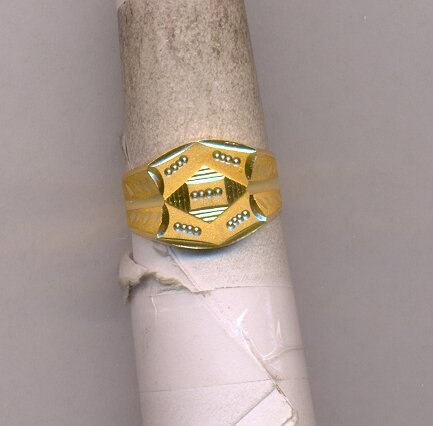 GOLD RING GENTS PLAIN GENERAL