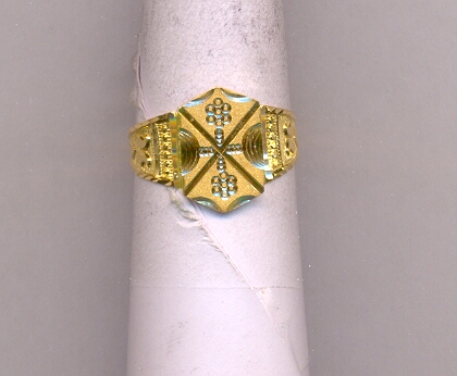 GOLD RING GENTS PLAIN GENERAL