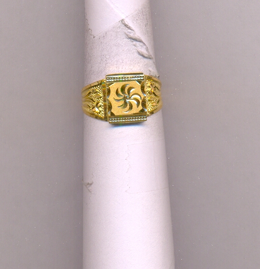 GOLD RING GENTS PLAIN GENERAL