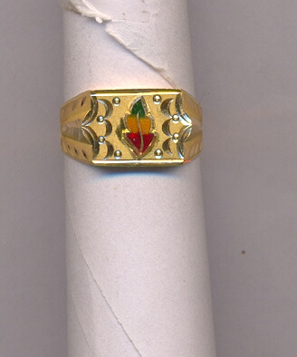 GOLD RING GENTS PLAIN GENERAL