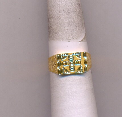 GOLD RING GENTS PLAIN GENERAL