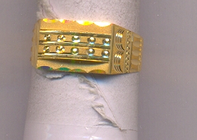 GOLD RING GENTS PLAIN GENERAL