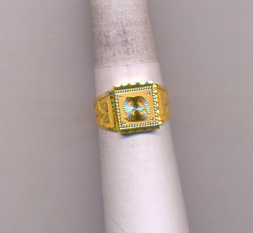 GOLD RING GENTS PLAIN GENERAL