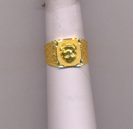 GOLD RING GENTS PLAIN GENERAL