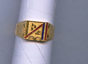GOLD RING GENTS PLAIN GENERAL