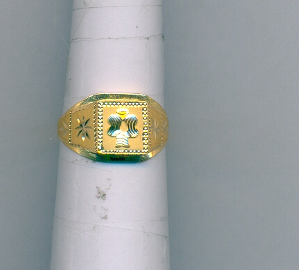 GOLD RING GENTS PLAIN GENERAL