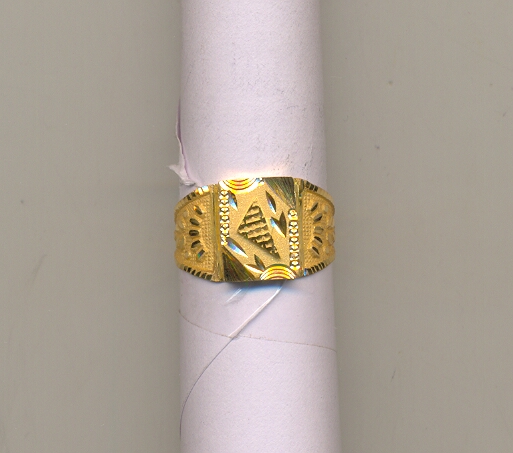 GOLD RING GENTS PLAIN GENERAL